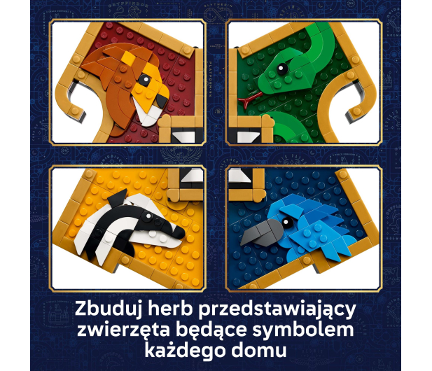 LEGO HARRY POTTER 76462 Herb Hogwartu - 1529857 - zdjęcie 5